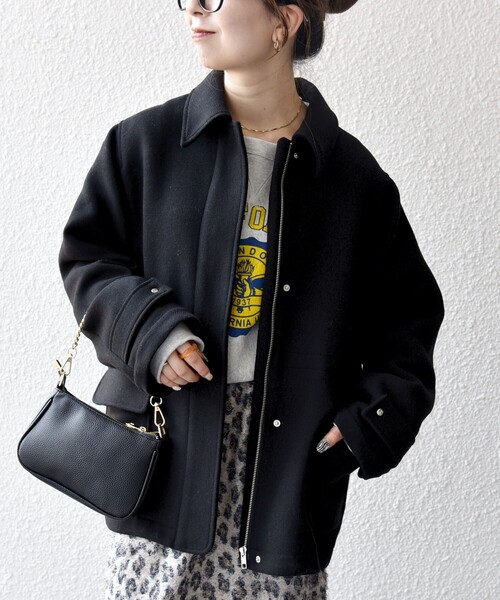 SHIPS any: メルトン ジップ フィールド コート（その他アウター