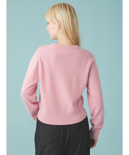 今季 FURFUR ロゴ刺繍クルーネックセーター ロゴ刺繍クルーネックセーター（ニット/セーター）｜FURFUR（ファー