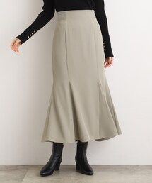 ウエストサイドリブマーメイドスカート