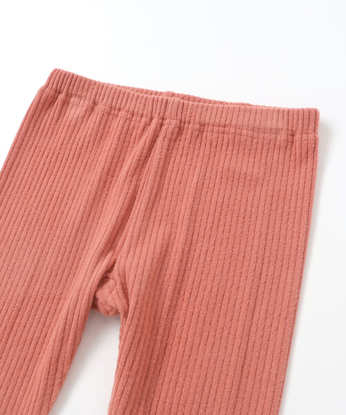 SLAP SLIP（スラップスリップ）の「裾リボンパッチ刺しゅうレギンス(80~130cm)（レギンス/スパッツ・キッズ・オフホワイト/オレンジ/ブラック・80ｃｍ/90cm/110cm/130cm/100cm/120cm）」の14枚目の写真