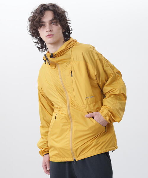 MANASTASH（マナスタッシュ）の「MANASTASH/マナスタッシュ  M-RIP COMPACT PARKA/マイクロリップコンパクトパーカー（ナイロンジャケット・メンズ・ブラック/その他10/イエロー・L/M/S/XL）」の2枚目の写真