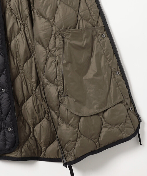 TAION（タイオン）の「限定展開 TAION/タイオン M65 ライナーWジップ ダウンジャケット-ソフトシェル / M65LSZBML-1（ダウンジャケット/コート・メンズ・ブラック/オリーブ・LARGE/MEDIUM/X-LARGE/SMALL）」の11枚目の写真