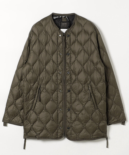 TAION（タイオン）の「限定展開 TAION/タイオン M65 ライナーWジップ ダウンジャケット-ソフトシェル / M65LSZBML-1（ダウンジャケット/コート・メンズ・ブラック/オリーブ・LARGE/MEDIUM/X-LARGE/SMALL）」の14枚目の写真