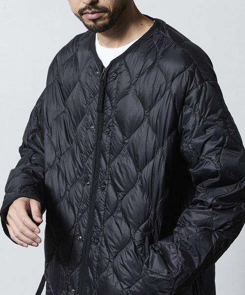 TAION（タイオン）の「限定展開 TAION/タイオン M65 ライナーWジップ ダウンジャケット-ソフトシェル / M65LSZBML-1（ダウンジャケット/コート・メンズ・ブラック/オリーブ・LARGE/MEDIUM/X-LARGE/SMALL）」の20枚目の写真