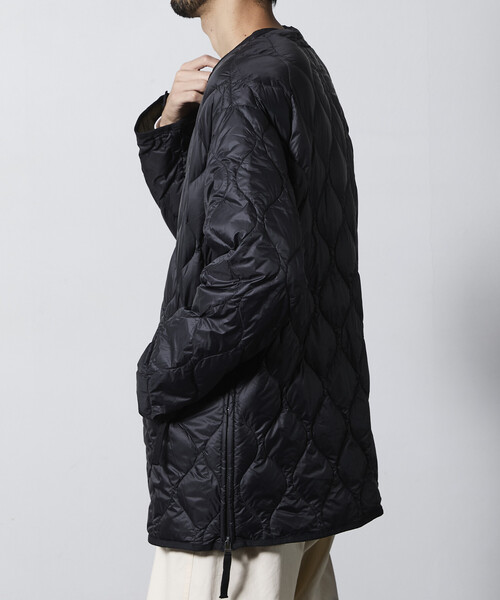 TAION（タイオン）の「限定展開 TAION/タイオン M65 ライナーWジップ ダウンジャケット-ソフトシェル / M65LSZBML-1（ダウンジャケット/コート・メンズ・ブラック/オリーブ・LARGE/MEDIUM/X-LARGE/SMALL）」の21枚目の写真