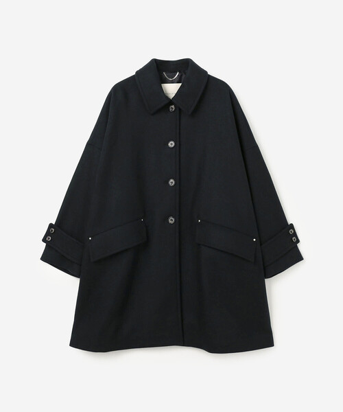 Mackintosh（マッキントッシュ）の「MACKINTOSH | HUMBIE NAVY WOMEN（ステンカラーコート・レディース・ネイビー・8/6/4）」の2枚目の写真