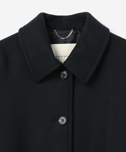 Mackintosh（マッキントッシュ）の「MACKINTOSH | HUMBIE NAVY WOMEN（ステンカラーコート・レディース・ネイビー・8/6/4）」の4枚目の写真