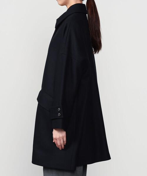 Mackintosh（マッキントッシュ）の「MACKINTOSH | HUMBIE NAVY WOMEN（ステンカラーコート・レディース・ネイビー・8/6/4）」の11枚目の写真