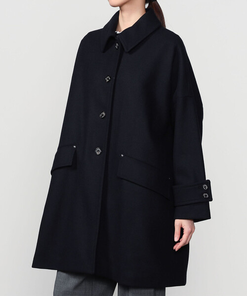 Mackintosh（マッキントッシュ）の「MACKINTOSH | HUMBIE NAVY WOMEN（ステンカラーコート・レディース・ネイビー・8/6/4）」の13枚目の写真