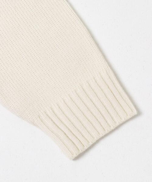 SENSE OF PLACE by URBAN RESEARCH（センスオブプレイスバイアーバンリサーチ）の「コンパクトフーディセーター（ニット/セーター・レディース・アイボリー/チャコールグレー/レッド・ONE）」の13枚目の写真