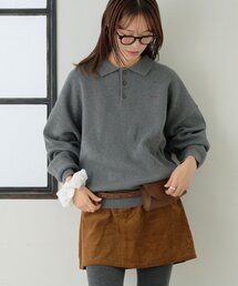 GEVACO | 【GEVACO】ロングスリーブニットポロ(ニット/セーター)