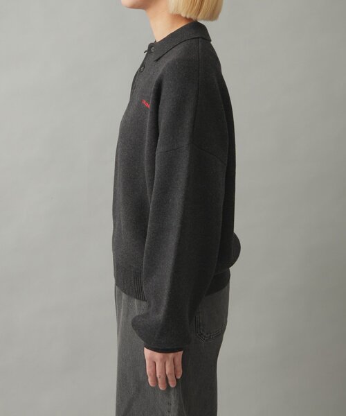 GEVACO(ゲバコ)の「【GEVACO】ロングスリーブニットポロ(ニット/セーター・レディース・ブラウン/グレー/ブラック・LARGE/MEDIUM)」の11枚目の写真