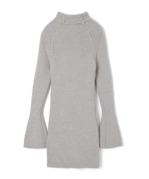 M DOLLY(エムドリー)の「lib knit Verde mini dress/リブニットヴェルデミニドレス(ワンピース・レディース・アイボリー/ブラック/グレー・FREE)」の17枚目の写真