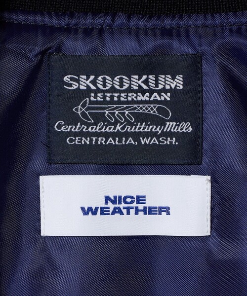 SKOOKUM（スクーカム）の「【別注】＜SKOOKUM＞スタジアムジャケット/MEN（スタジャン・メンズ・ネイビー・FREE）」の15枚目の写真
