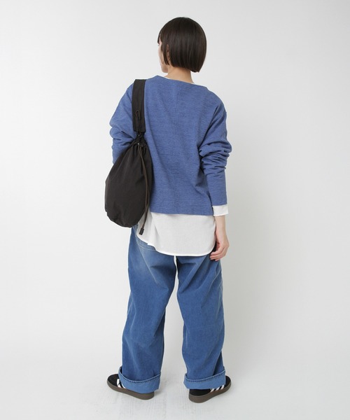 RNA-N(アールエヌエーエヌ)の「M2577 マーブルヴィンテージ裏毛プルオーバー(Tシャツ/カットソー・レディース・ブルー/グレー/カーキ・FREE)」の11枚目の写真