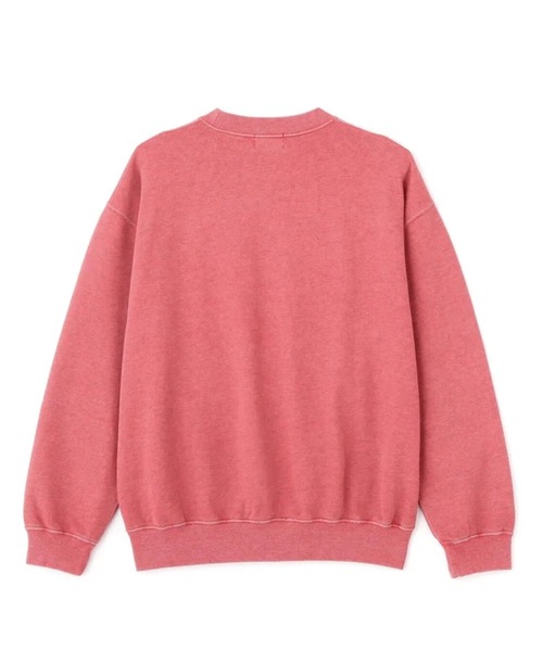 Schott(ショット)の「SCHOTT-PIGMENT CREW SWEAT(スウェット・メンズ・ブラック/レッド・L/M)」の4枚目の写真