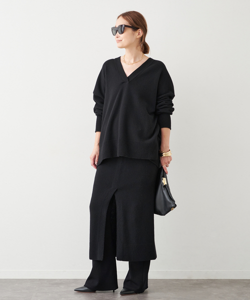 Deuxieme Classe（ドゥーズィエムクラス）の「リブパンツ（その他パンツ・レディース・ブラック・FREE）」の9枚目の写真