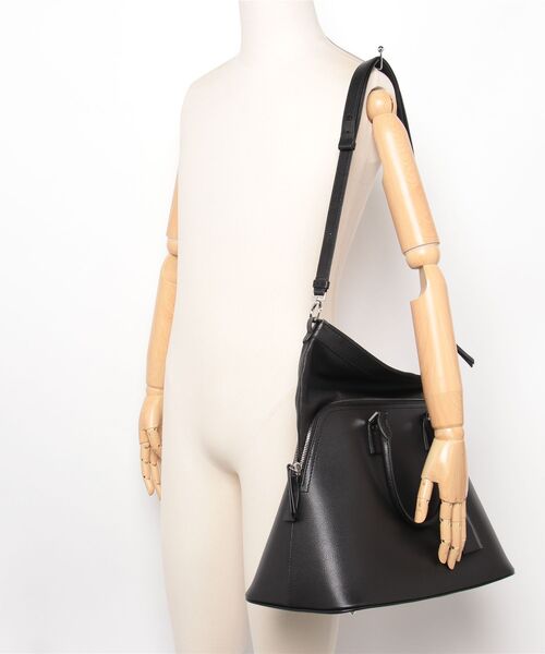 Maison Margiela（メゾンマルジェラ）の「Maison Margiela / メゾン マルジェラ：5AC Classique large：SB1WG0025-P5348[RIP]（トートバッグ・メンズ・ブラック・FREE）」の5枚目の写真