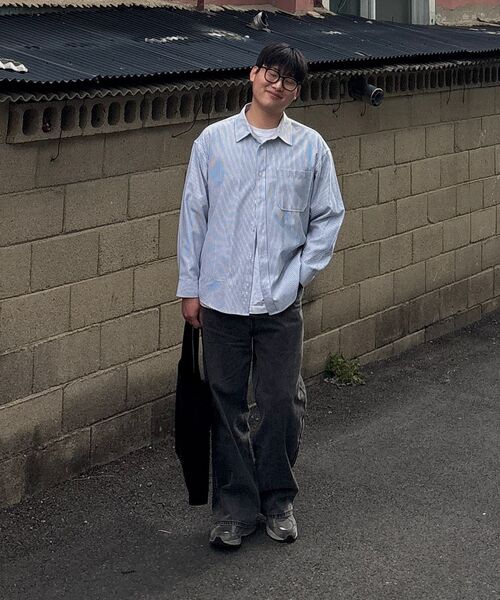 AGOD(エージーオーディー)の「イージーワイドデニムパンツ【グレー】(デニムパンツ・レディース・その他・LARGE/X-LARGE/X-SMALL/SMALL/MEDIUM)」の18枚目の写真