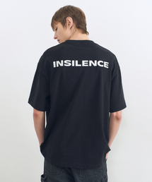 INSILENCE（インサイロンス）の「BACK PRINT LOGO T-SHIRT BLACK（Tシャツ/カットソー・メンズ）」