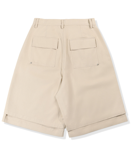 GUBIN（グビン）の「[シーズンオフ] コットンバミューダレイヤーパンツ（その他パンツ・レディース・その他・MEDIUM/LARGE）」の2枚目の写真