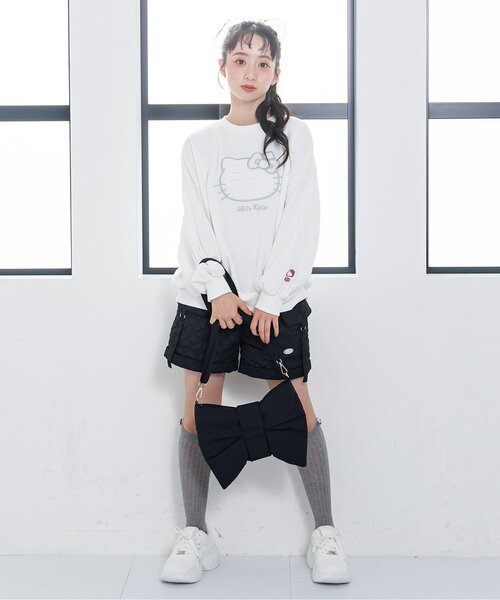 algy（アルジー）の「ビッグリボンショルダー（ショルダーバッグ・キッズ・レッド/ブラック・FREE）」の4枚目の写真