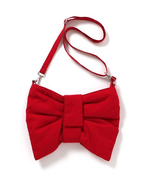 algy（アルジー）の「ビッグリボンショルダー（ショルダーバッグ・キッズ・レッド/ブラック・FREE）」の5枚目の写真