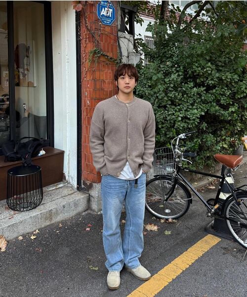 XERO（ゼロ）の「Concise Round Neck Cardigan [Beige]（カーディガン/ボレロ・レディース・その他・X-LARGE/MEDIUM/LARGE）」の19枚目の写真
