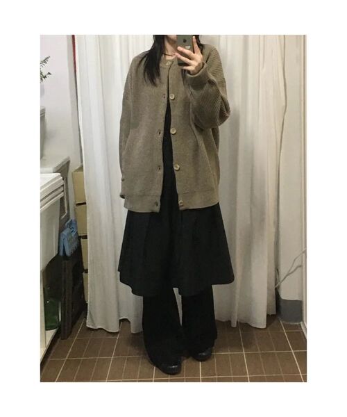XERO（ゼロ）の「Concise Round Neck Cardigan [Beige]（カーディガン/ボレロ・レディース・その他・X-LARGE/MEDIUM/LARGE）」の20枚目の写真