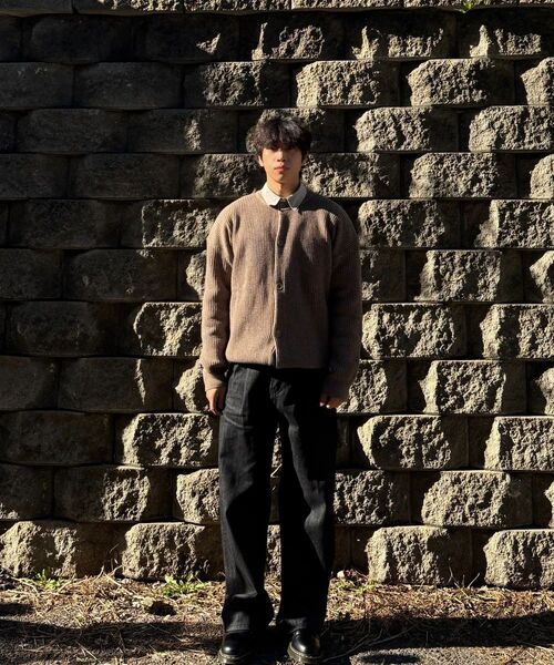 XERO（ゼロ）の「Concise Round Neck Cardigan [Beige]（カーディガン/ボレロ・レディース・その他・X-LARGE/MEDIUM/LARGE）」の5枚目の写真