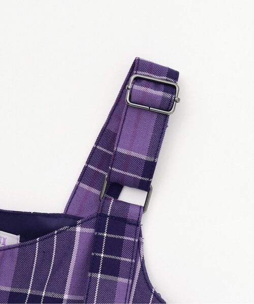 あったか】チェックジャンスカ（ジャンパースカート）｜ANNA SUI mini