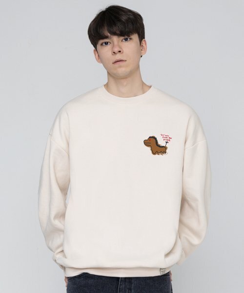 GRAVER（グレーバー）の「[ユニセックス]FAST HORSE スウェット_クリーム（スウェット・レディース・アイボリー・SMALL/MEDIUM/LARGE/X-LARGE）」の3枚目の写真