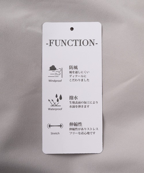 STARTER(スターター)の「【88】【STARTER/スターター】ロゴワンポイント ファイバーダウン フード ジャケット/【防風】【撥水】【ストレッチ】(ダウンジャケット/コート・メンズ・グレー/ブラック/カーキ・M/L/XL)」の12枚目の写真