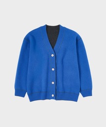 【CASHMERE CASHMERE/カシミヤカシミヤ】CASHMERE REVERSIBLE CARDIGAN/カシミヤリバーシブルカーディガン/ニット