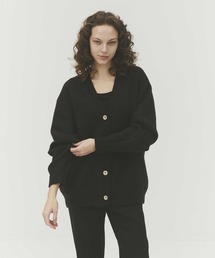 【CASHMERE CASHMERE/カシミヤカシミヤ】CASHMERE REVERSIBLE CARDIGAN/カシミヤリバーシブルカーディガン/ニット