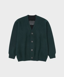 【CASHMERE CASHMERE/カシミヤカシミヤ】CASHMERE REVERSIBLE CARDIGAN/カシミヤリバーシブルカーディガン/ニット