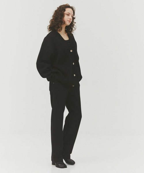 CASHMERE CASHMERE/カシミヤカシミヤ】CASHMERE REVERSIBLE CARDIGAN