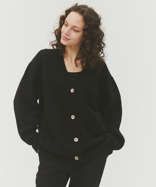 CASHMERE CASHMERE/カシミヤカシミヤ】CASHMERE REVERSIBLE CARDIGAN