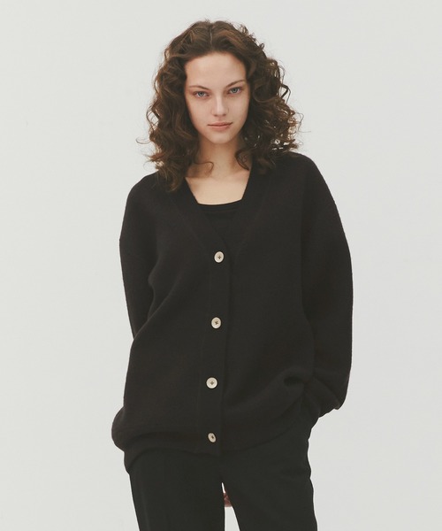 CASHMERE CASHMERE/カシミヤカシミヤ】CASHMERE REVERSIBLE CARDIGAN
