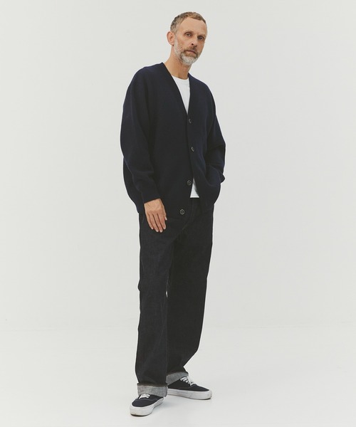 CASHMERE CASHMERE(カシミヤカシミヤ)の「【CASHMERE CASHMERE/カシミヤカシミヤ】CASHMERE REVERSIBLE CARDIGAN/カシミヤリバーシブルカーディガン/ニット(カーディガン/ボレロ・レディース・ダークグリーン/ブラック/ダークネイビー/モカ/ダークグレー・44/40)」の10枚目の写真