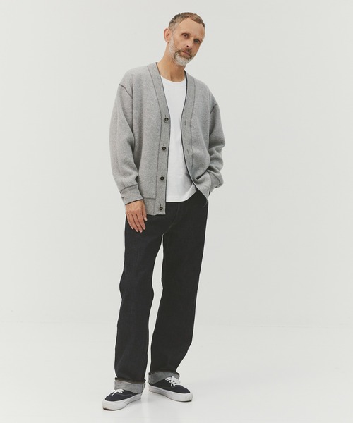 CASHMERE CASHMERE(カシミヤカシミヤ)の「【CASHMERE CASHMERE/カシミヤカシミヤ】CASHMERE REVERSIBLE CARDIGAN/カシミヤリバーシブルカーディガン/ニット(カーディガン/ボレロ・レディース・ダークグリーン/ブラック/ダークネイビー/モカ/ダークグレー・44/40)」の12枚目の写真