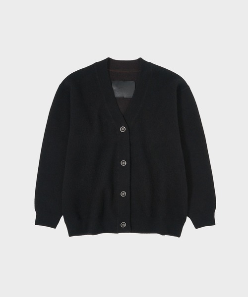 CASHMERE CASHMERE/カシミヤカシミヤ】CASHMERE REVERSIBLE CARDIGAN