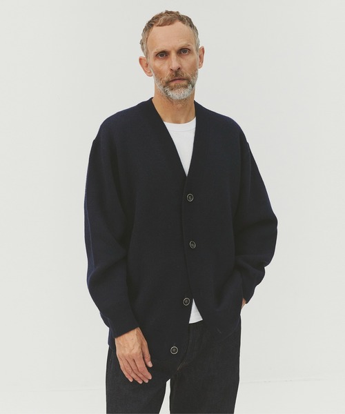 CASHMERE CASHMERE/カシミヤカシミヤ】CASHMERE REVERSIBLE CARDIGAN