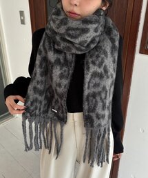 CAPRICIEUX LE'MAGE | レオパードマフラー(マフラー)