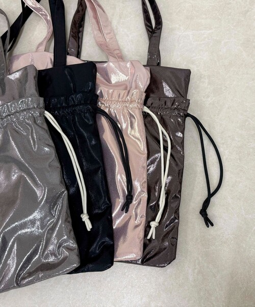 セール】シャイニーアウトポケット刺しゅうトートバッグ（トートバッグ