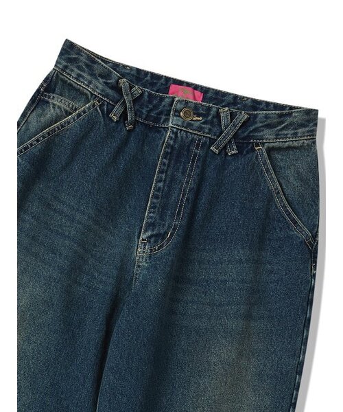 NYXX（エヌワイエックスエックス）の「CAT WASHED DENIM PANTS MID BLUE（デニムパンツ・レディース・その他・MEDIUM）」の4枚目の写真