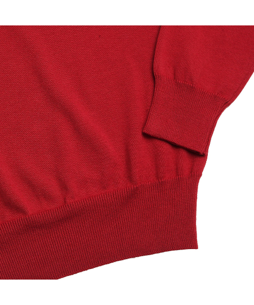 sortie（ソルティ）の「Combination Polo Knit (Red)（ニット/セーター・メンズ・その他・MEDIUM/LARGE）」の4枚目の写真