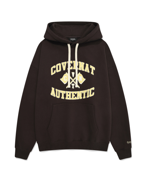 COVERNAT(カバーナット)の「フレグアーチドロップフィットフードパーカー チョコレート(パーカー・レディース・その他・LARGE/SMALL/MEDIUM)」の1枚目の写真