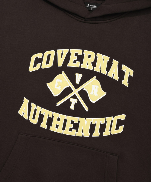 COVERNAT(カバーナット)の「フレグアーチドロップフィットフードパーカー チョコレート(パーカー・レディース・その他・LARGE/SMALL/MEDIUM)」の6枚目の写真