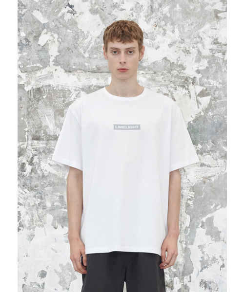LIMELIGHT APPAREL(ライムライトアパレル)の「アパレルボックスロゴTシャツ(ホワイト/グレー)(Tシャツ/カットソー・メンズ・その他・SMALL/MEDIUM/LARGE/X-LARGE)」の1枚目の写真